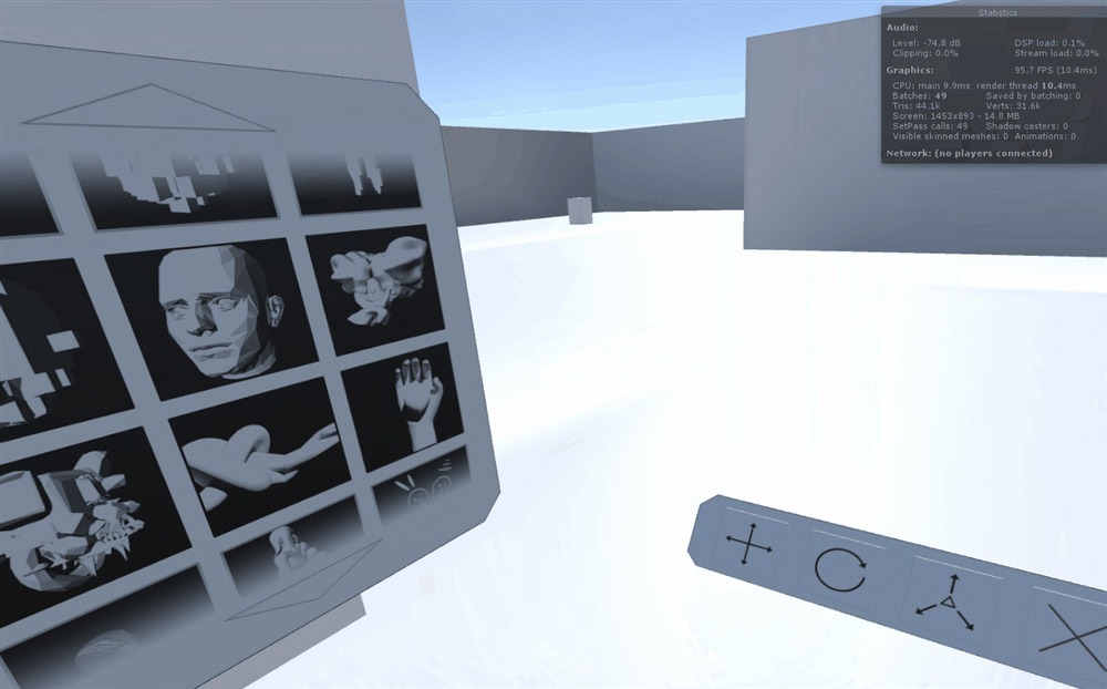 A working prototype in AltSpaceVR<